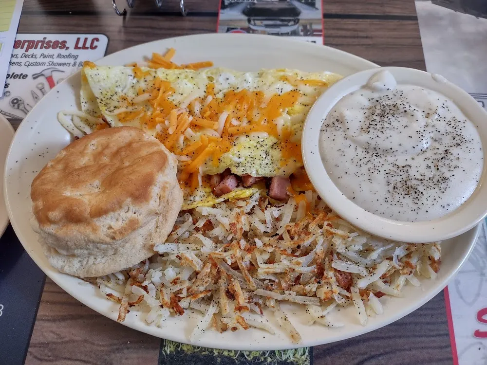 Ham and Cheese Omelette